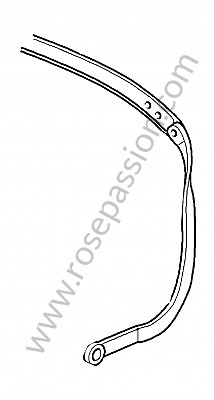 P141102 - Tubo curvo para Porsche 997-2 / 911 Carrera • 2011 • 997 c4 • Cabrio • Caixa manual 6 velocidades
