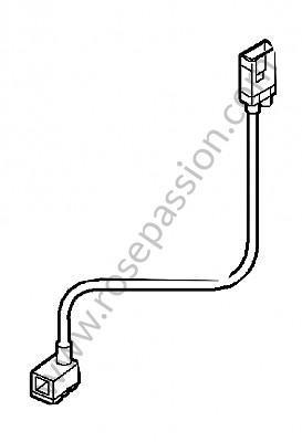 P141195 - Slang reservoir remvloeistof / hoofdcilinder voor circuit voor Porsche Boxster / 987-2 • 2012 • Boxster s 3.4 • Cabrio • Bak pdk