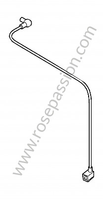 P141209 - Conduta de conexao para Porsche Boxster / 987-2 • 2009 • Boxster 2.9 • Cabrio • Caixa pdk