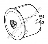 P141552 - Airbag unit for Porsche Boxster / 987-2 • 2009 • Boxster 2.9 • Cabrio • Manual gearbox, 6 speed