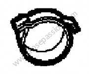 P141642 - Bracadeira tubo para Porsche 997-2 / 911 Carrera • 2011 • 997 c4s • Coupe • Caixa manual 6 velocidades
