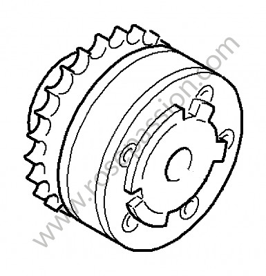 P143308 - Regulador arbol de levas para Porsche Cayenne / 957 / 9PA1 • 2009 • Cayenne v6 • Caja manual de 6 velocidades