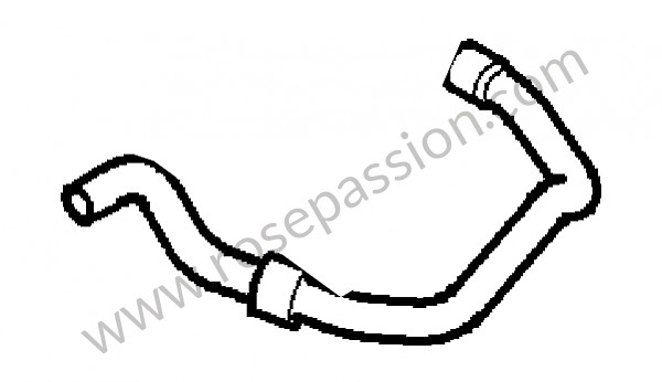 P143366 - 水软管 为了 Porsche Cayenne / 957 / 9PA1 • 2010 • Cayenne diesel