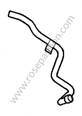P143388 - Tubo flessibile acqua per Porsche Cayenne / 957 / 9PA1 • 2010 • Cayenne diesel • Cambio auto