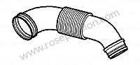 P143418 - Suction hose for Porsche Cayenne / 957 / 9PA1 • 2010 • Cayenne diesel • Automatic gearbox