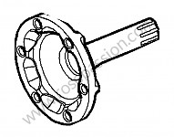 P143917 - Joint flange for Porsche Boxster / 987-2 • 2012 • Boxster s 3.4 black edition • Cabrio • Manual gearbox, 6 speed