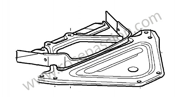 P143922 - Supporto per Porsche Boxster / 987-2 • 2011 • Boxster spyder 3.4 • Cabrio • Cambio manuale 6 marce
