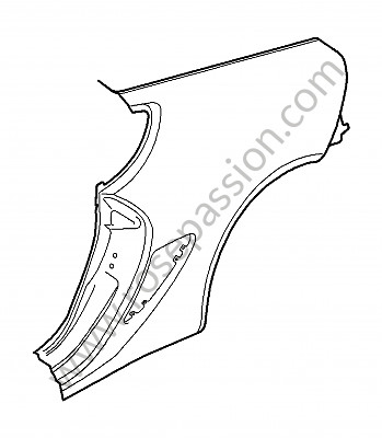 P144012 - Partie latérale pour Porsche Cayman / 987C2 • 2012 • Cayman r • Boite PDK