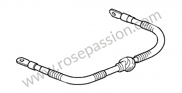 P144148 - Kabel voor Porsche Boxster / 987-2 • 2012 • Boxster s 3.4 black edition • Cabrio • Bak pdk