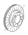 P144412 - Brake disc for Porsche 996 Turbo / 996T / 911 Turbo / GT2 • 2004 • 996 turbo gt2 • Coupe • Manual gearbox, 6 speed