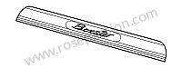 P146569 - Drempelstrip set drempelstrip exclusief zie uitrustingscatalogus 8 / 07 / 07 voor Porsche Boxster / 987-2 • 2009 • Boxster s 3.4 • Cabrio • Manuele bak 6 versnellingen