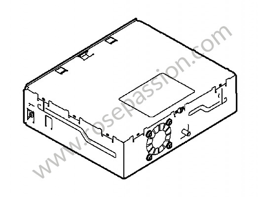 P148658 - Receptor para Porsche Boxster / 987-2 • 2010 • Boxster s 3.4 • Cabrio • Caja manual de 6 velocidades