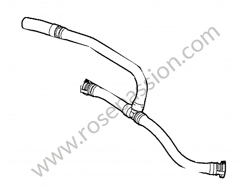 P148811 - Pressure line for Porsche 997 Turbo / 997T2 / 911 Turbo / GT2 RS • 2012 • 997 turbo • Cabrio • Manual gearbox, 6 speed