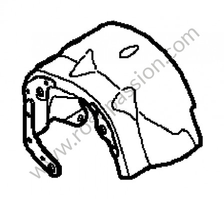 P148829 - Lamiera di riparo per Porsche 997 Turbo / 997T2 / 911 Turbo / GT2 RS • 2012 • 997 turbo • Coupe • Cambio manuale 6 marce