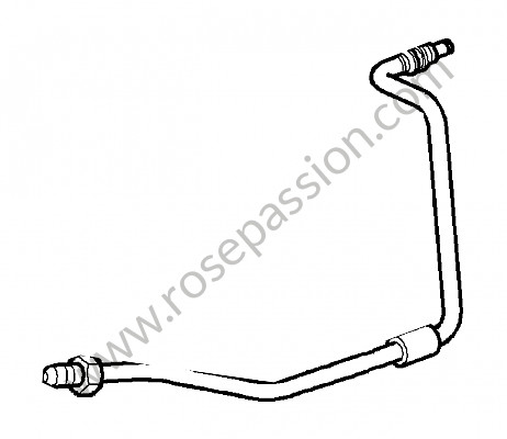 P148833 - Pressure line for Porsche 997 Turbo / 997T2 / 911 Turbo / GT2 RS • 2011 • 997 gt2 rs • Coupe • Manual gearbox, 6 speed