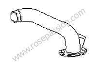 P15023 - Tube d'admission pour Porsche 911 G • 1979 • 3.0sc • Targa • Boite manuelle 5 vitesses