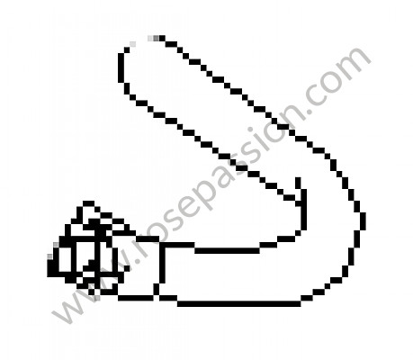 P15173 - Tubo de enchimento para Porsche 911 G • 1982 • 3.0sc • Targa • Caixa manual 5 velocidades