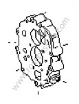 P15283 - Placa intermedia para Porsche 914 • 1970 • 914 / 6 • Caixa manual 5 velocidades