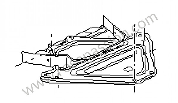 P154119 - Soporte para Porsche Boxster / 987 • 2006 • Boxster 2.7 • Cabrio • Caja manual de 5 velocidades