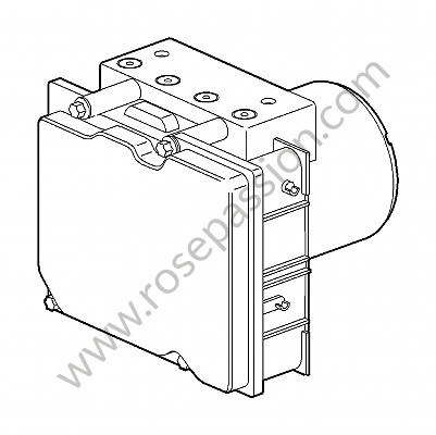 P154126 - Hydraulic unit for Porsche Cayman / 987C2 • 2010 • Cayman 2.9 • Manual gearbox, 6 speed