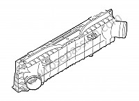 P154594 - Filtro de aire para Porsche 997 Turbo / 997T2 / 911 Turbo / GT2 RS • 2012 • 997 turbo • Cabrio • Caja manual de 6 velocidades