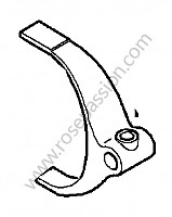 Selector fork for Porsche 997-1 / 911 Carrera • 2005 • 997 c2 • Cabrio • Manual gearbox, 6 speed
