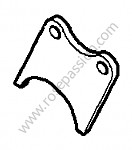 P154709 - Chapa de retencion para Porsche 997-2 / 911 Carrera • 2011 • 997 c4 • Targa • Caja manual de 6 velocidades