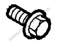 P154727 - Hexagon-head bolt for Porsche 997-1 / 911 Carrera • 2005 • 997 c2s • Coupe • Manual gearbox, 6 speed