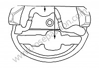 P155506 - Particolare in gomma per Porsche 997-2 / 911 Carrera • 2012 • 997 c2 gts • Cabrio • Cambio pdk