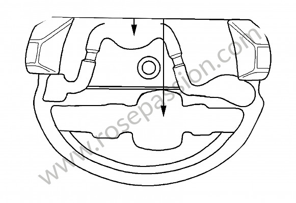 P155506 - Parte de caucho para Porsche 997-2 / 911 Carrera • 2012 • 997 c4 gts • Cabrio • Caja manual de 6 velocidades