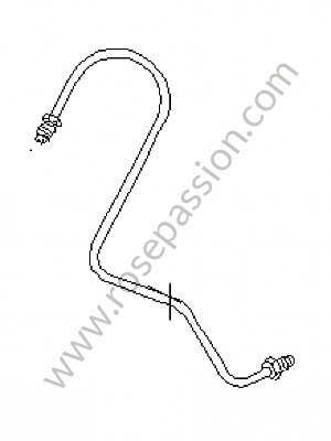 P15556 - Conducto de conexion para Porsche 911 G • 1980 • 3.0sc • Coupe • Caja manual de 5 velocidades
