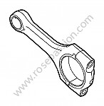 P157197 - Connecting rod for Porsche 997 Turbo / 997T2 / 911 Turbo / GT2 RS • 2011 • 997 turbo s • Coupe • Pdk gearbox