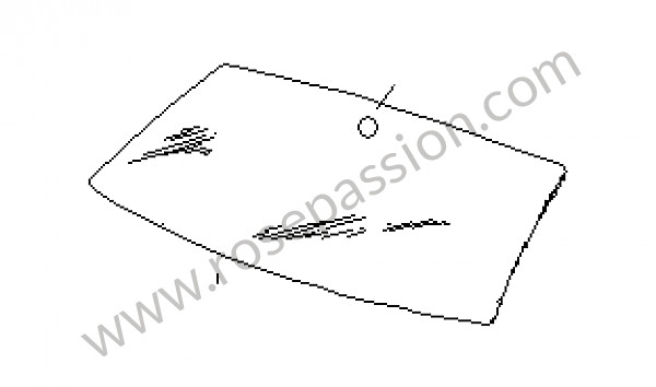 P157331 - Windscreen for Porsche 928 • 1991 • 928 s4 • Coupe • Automatic gearbox