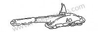 P15776 - Palanca del freno de mano para Porsche 911 Turbo / 911T / GT2 / 965 • 1986 • 3.3 turbo • Coupe • Caja manual de 4 velocidades