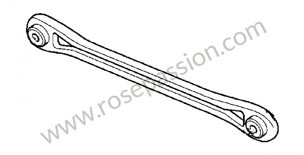 P158193 - Tirante laterale per Porsche Cayenne / 958 / 92A • 2014 • Cayenne 6 cylindres 300 cv / ps • Cambio manuale 6 marce