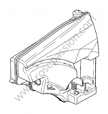 P158561 - Reservatório de lavadora para Porsche Cayenne / 958 / 92A • 2012 • Cayenne turbo v8 500 cv / ps • Caixa automática