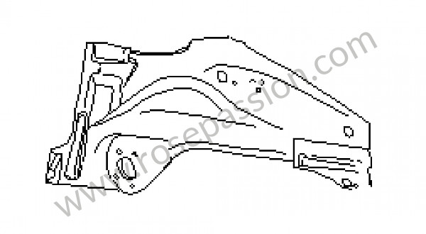 P15857 - Passage de roue pour Porsche 911 G • 1974 • 2.7s • Targa • Boite auto