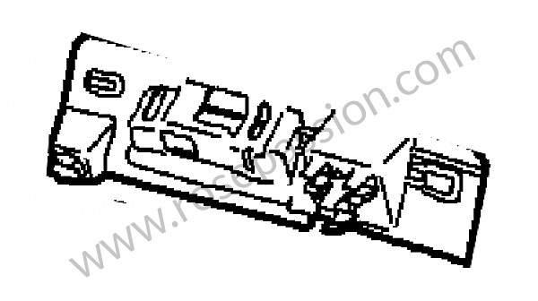 P160042 - Interruptor de tecla para Porsche Panamera / 970 • 2014 • Panamera 2 s hybrid 416 cv • Caja auto
