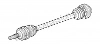 P160162 - Drive shaft for Porsche Cayman / 987C2 • 2012 • Cayman 2.9 • Manual gearbox, 6 speed