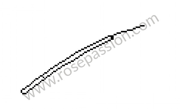 P16030 - Peca transv. para-brisas para Porsche 911 G • 1989 • 3.2 g50 • Cabrio • Caixa manual 5 velocidades