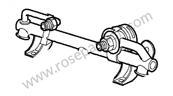 P160448 - Rampe d'injection pour Porsche 997 Turbo / 997T / 911 Turbo / GT2 • 2008 • 997 gt2 • Coupe • Boite manuelle 6 vitesses