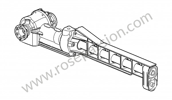 P160513 - Pont AV pour Porsche 997-2 / 911 Carrera • 2012 • 997 c4s • Coupe • Boite PDK