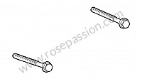 P161459 - Vis à tête hexagonale pour Porsche Panamera / 970 • 2012 • Panamera 4 • Boite PDK