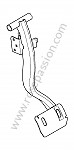 P163558 - Pedal do travao para Porsche Cayenne / 958 / 92A • 2012 • Cayenne hybrid 380 cv / ps • Caixa automática