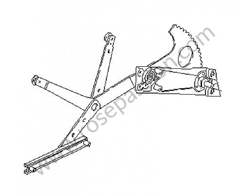 P16595 - Cross-arm for Porsche 911 G • 1989 • 3.2 g50 • Speedster • Manual gearbox, 5 speed