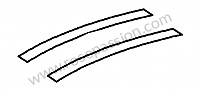 P167898 - Feuille décorative pour Porsche 997-2 / 911 Carrera • 2010 • 997 c4s • Targa • Boite manuelle 6 vitesses