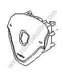 P168107 - Unità airbag nera per Porsche Boxster / 987 • 2005 • Boxster s 3.2 • Cabrio • Cambio manuale 6 marce