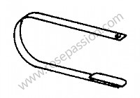 P16835 - RESTRAINING STRAP XXXに対応 Porsche 912 • 1968 • 912 1.6 • Coupe