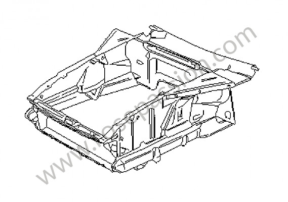 P168412 - Parte dianteira da carroçaria para Porsche 928 • 1986 • 928 4.7s2 • Coupe • Caixa manual 5 velocidades