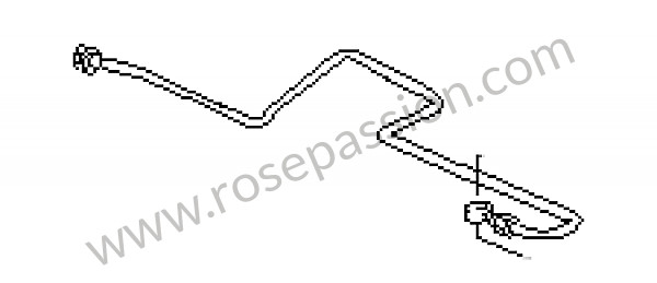 P168457 - Fuel line return line warm-up valve for Porsche 928 • 1979 • 928 4.5 • Coupe • Automatic gearbox